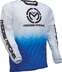 MOOSE OFFROAD Sahara Jersey - Blue/White - Small 29107930