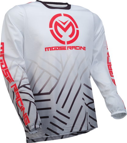 MOOSE OFFROAD Sahara Jersey - Black/White - Small 29107948