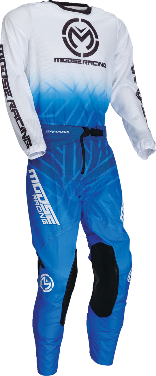 MOOSE OFFROAD Sahara Jersey - Blue/White - Small 29107930