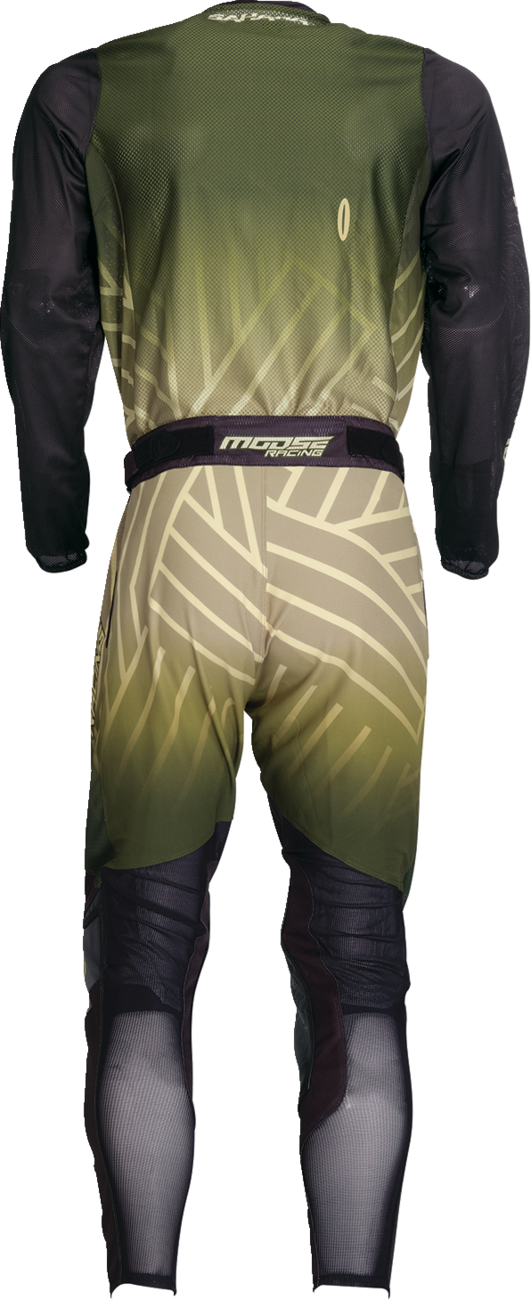 MOOSE OFFROAD Sahara Jersey - Green/Black - XL 29107945