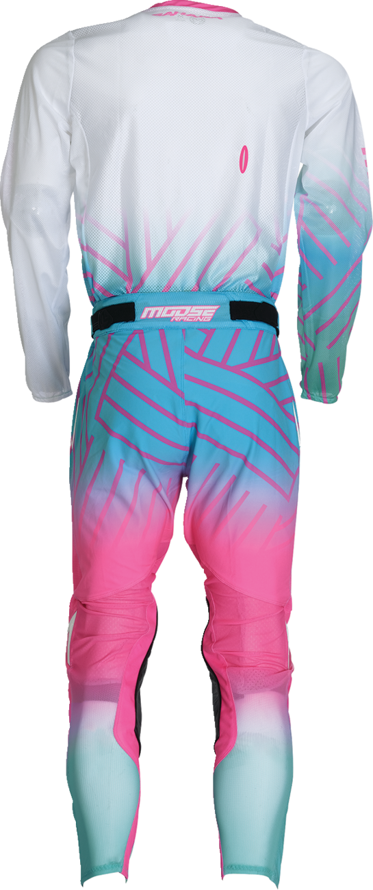 MOOSE OFFROAD Sahara Jersey - Pink/Blue/White - XL 29107959