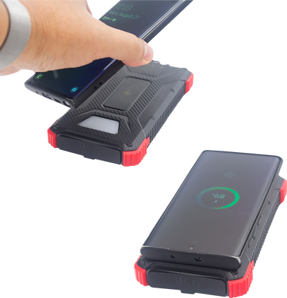 RIDEPOWER Wireless Power Bank - 10,000mAh 15W RPPBWIRELESS10K