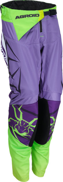 MOOSE OFFROAD Youth Agroid Mesh Pants - Purple/White - 24 2903-2506
