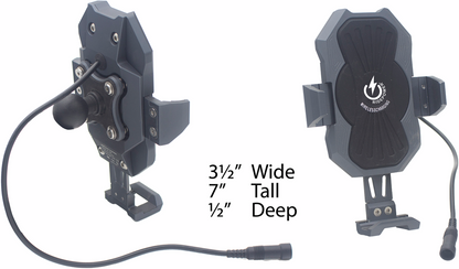 RIDEPOWER Phone Holder w/ Inductive Charging RPMETALINDMOUNT