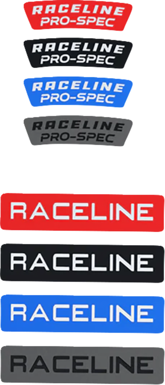 RACELINE WHEELS Decal - Multi Color - 13 Pack D-A13-PACK