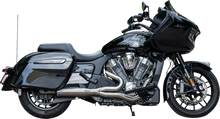 S&S CYCLE 2-into-1 Qualifier Exhaust System - Race Only - Brushed - Stainless Steel 550-1082