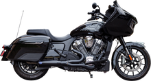 S&S CYCLE 2-into-1 Qualifier Exhaust System - 50-State - Black - Stainless Steel 550-1085
