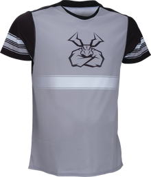 MOOSE OFFROAD Mountain Bike Short-Sleeve Jersey - Black/Gray - Small 5020-0257