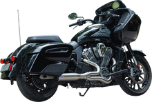 S&S CYCLE 2-into-1 Qualifier Exhaust System - Race Only - Brushed - Stainless Steel 550-1082