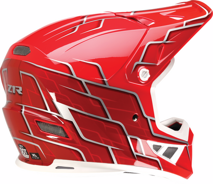 Z1R Rise 2.0 Helmet - Hyacinth - Red/Silver - XS 0110-8631