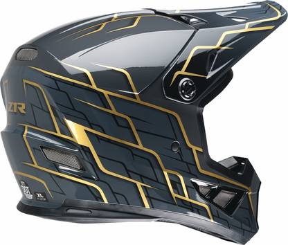 Z1R Rise 2.0 Helmet - Hyacinth - Black/Gold - XS 0110-8625