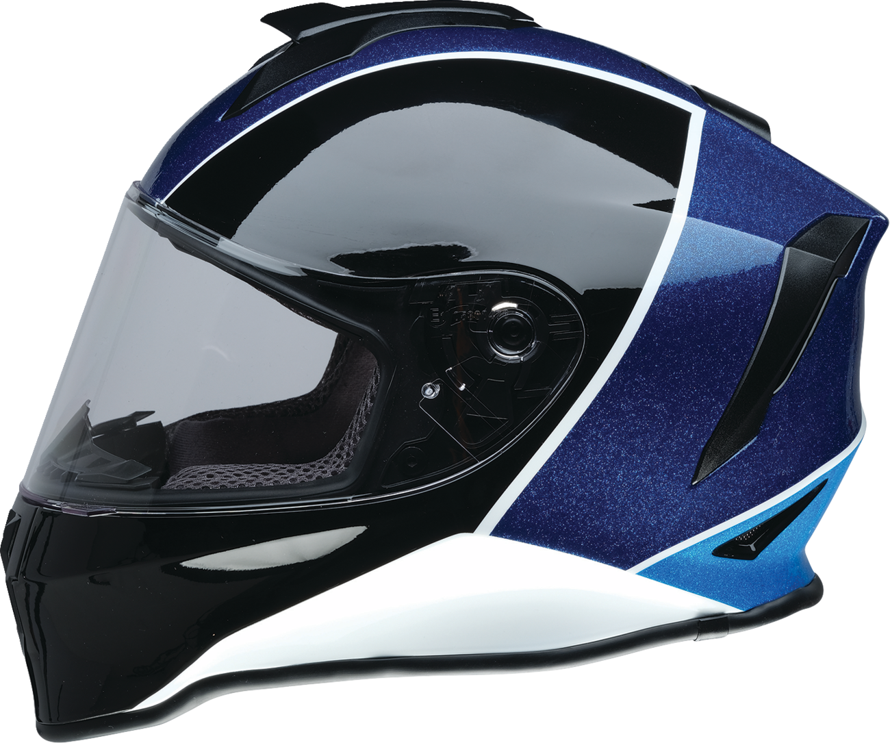Z1R Youth Warrant 2.0 Snow Helmet - Fresh Pow - Purple/Blue - Large 0122-0140