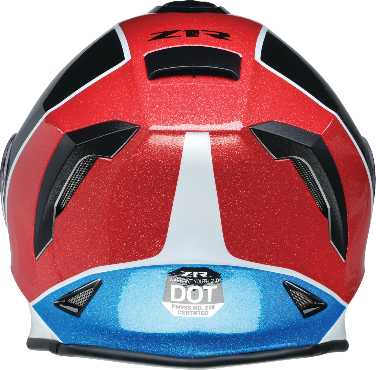 Z1R Youth Warrant 2.0 Snow Helmet - Fresh Pow - Red/White/Blue - Small 0122-0128