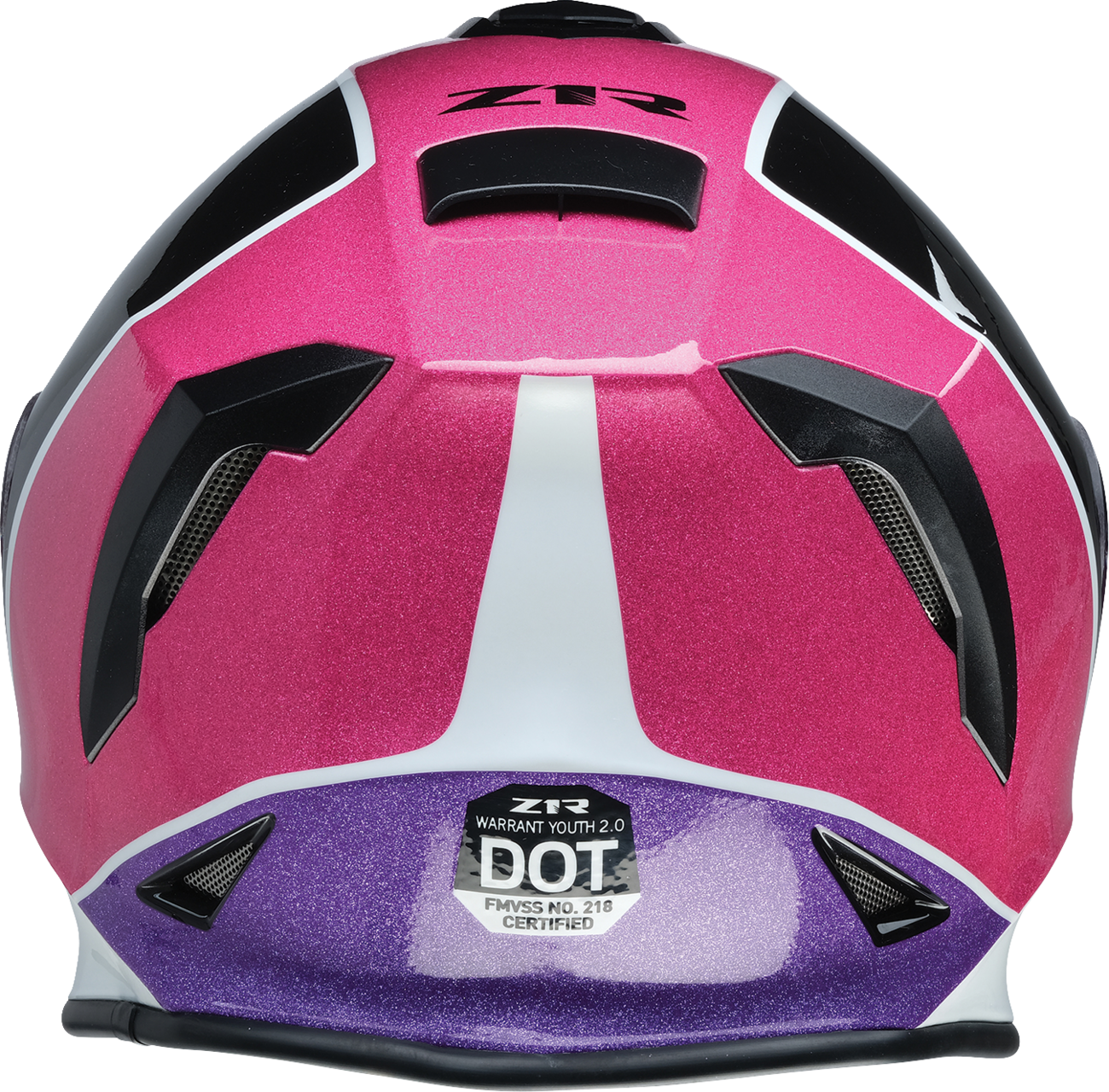 Z1R Youth Warrant 2.0 Snow Helmet - Fresh Pow - Pink/Purple - Medium 0122-0136