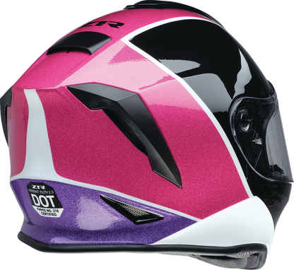 Z1R Youth Warrant 2.0 Snow Helmet - Fresh Pow - Pink/Purple - Medium 0122-0136