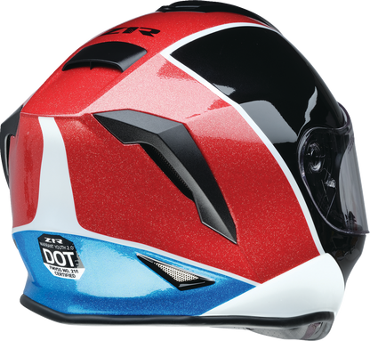 Z1R Youth Warrant 2.0 Snow Helmet - Fresh Pow - Red/White/Blue - Large 0122-0134