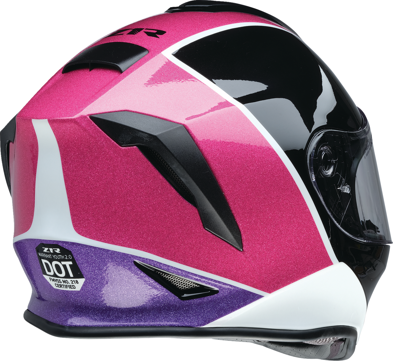 Z1R Youth Warrant 2.0 Snow Helmet - Fresh Pow - Pink/Purple - Small 0122-0135