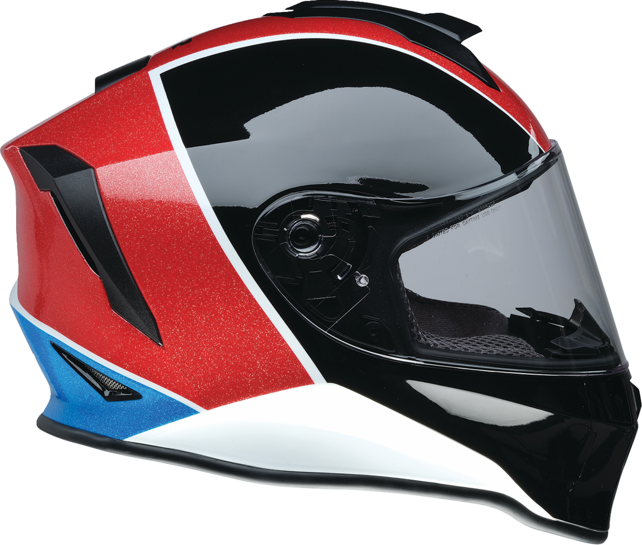 Z1R Youth Warrant 2.0 Snow Helmet - Fresh Pow - Red/White/Blue - Medium 0122-0129