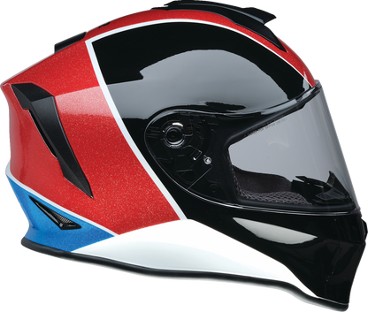 Z1R Youth Warrant 2.0 Snow Helmet - Fresh Pow - Red/White/Blue - Medium 0122-0129