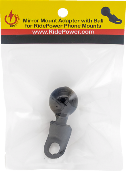 RIDEPOWER Ball Mount Adapter Mount - Mirror Mount RPMIRRORADPT