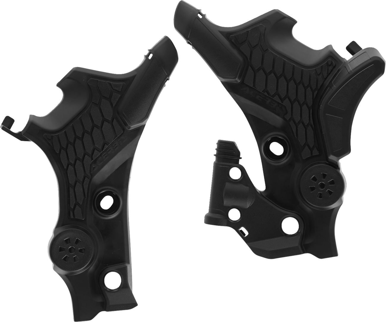 ACERBIS X-Grip Frame Guards - Black - XL 750 Transalp 2983660001