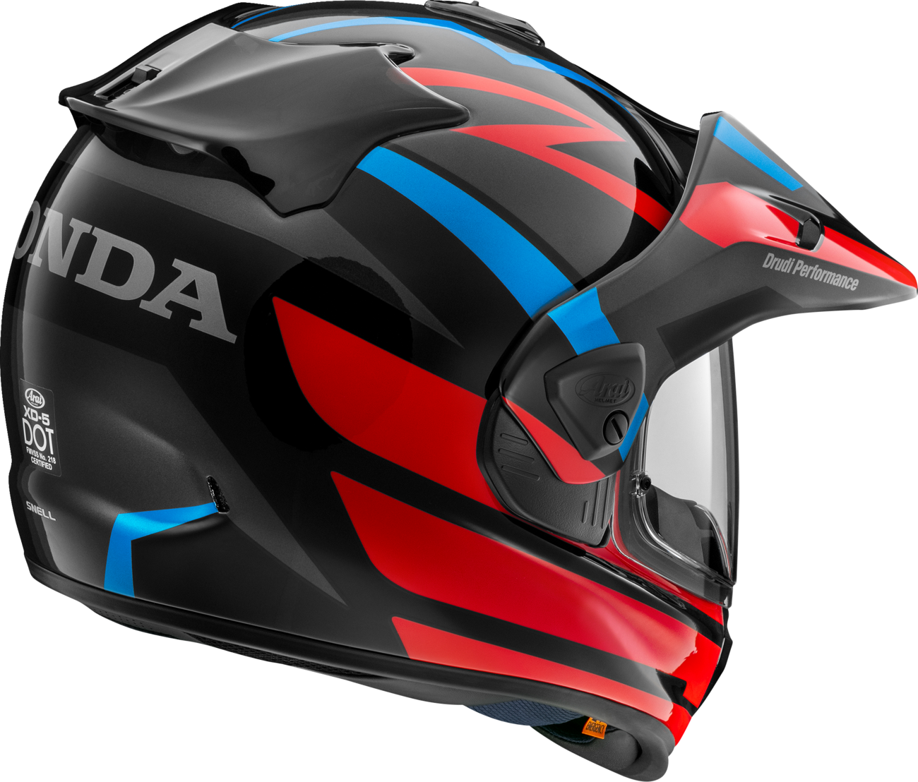 ARAI HELMETS XD-5 Helmet - Africa Twin - Red - Medium 0140-0382
