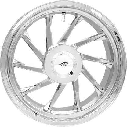 COASTAL MOTO Wheel - Hurricane 3D - Rear Left - Chrome - 18" - Trike 3D-HURL-187T-CH