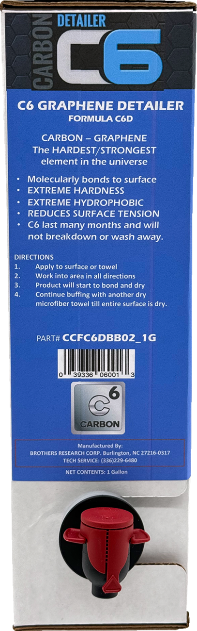 CYCLE CARE FORMULAS C6 Detailer - Bag in Box - 1 U.S. Gal. CCFC6DBB02_1G