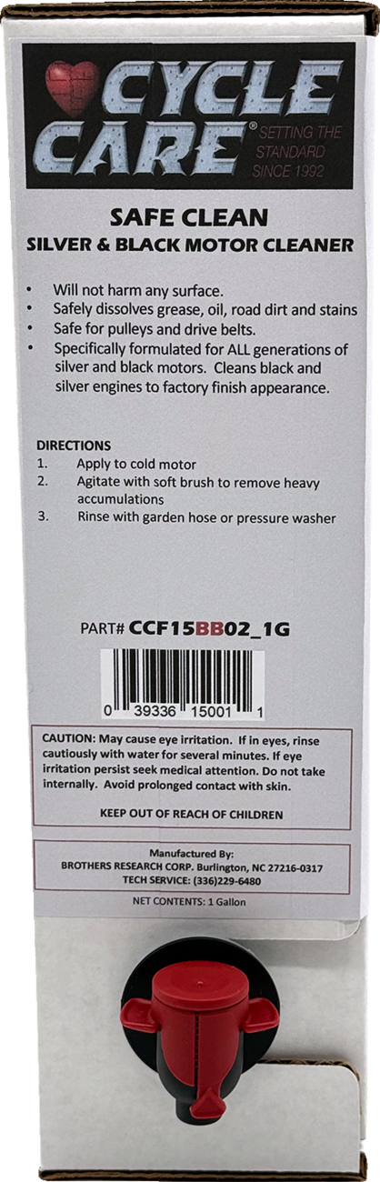 CYCLE CARE FORMULAS Formula Safe Clean - Bag in Box - 1 U.S. gal. CCF15BB02_1G