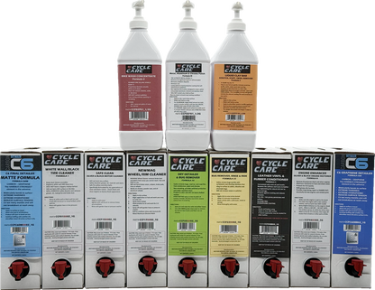 CYCLE CARE FORMULAS Formula 1 Wheel & Tire Cleaner - Bag in Box - 1 US gal. CCF01BB02_1G