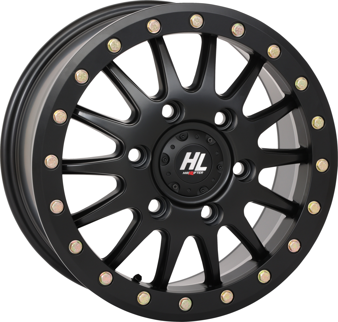 HIGH LIFTER Wheel - HL24 - Front/Rear - Black - 15x7 - 6/5.5 - 6+1 (+68 mm) 15HL24-1466