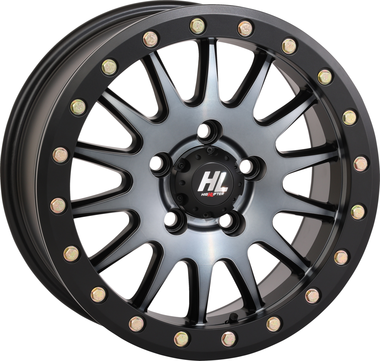 HIGH LIFTER Wheel - HL24 - Front/Rear - 15x7 - 6/5.5 - 5+2 (+38 mm) 15HL24-1665