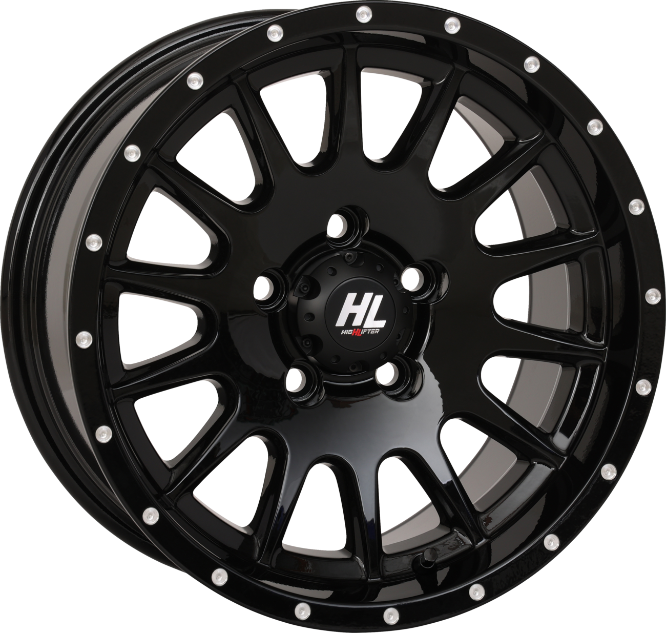 HIGH LIFTER Wheel - HL25 - Front/Rear - Black - 15x7 - 4/137 - 4+3 (+10 mm) 15HL25-1237