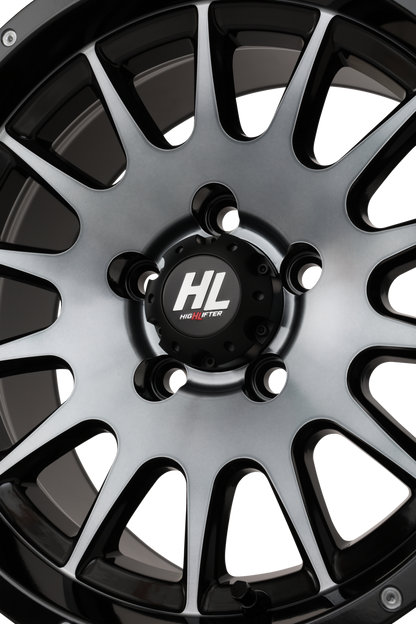 HIGH LIFTER Wheel - HL25 - Front/Rear - Dark Tint Gray - 15x7 - 4/156 - 4+3 (+10 mm) 15HL25-1656