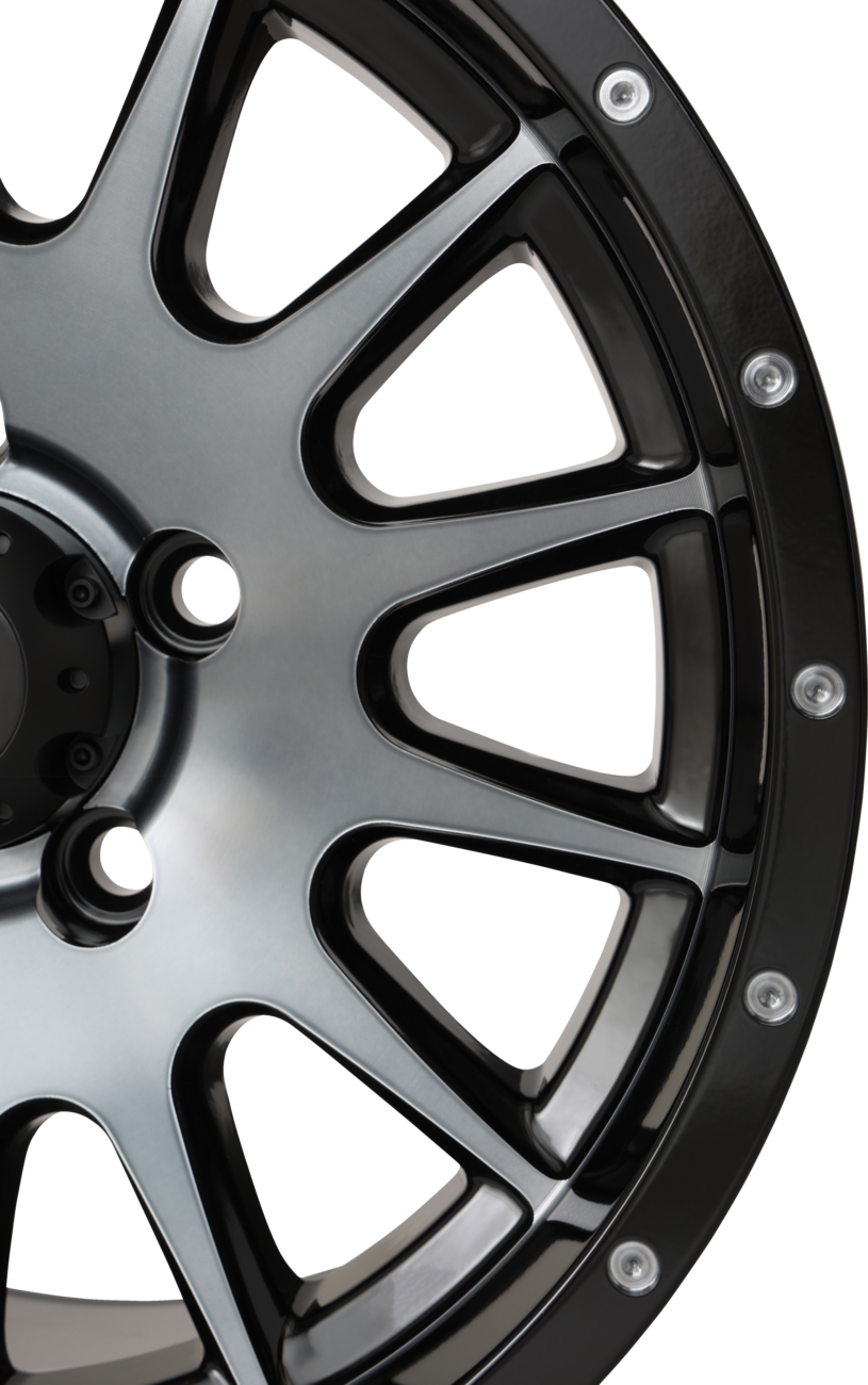 HIGH LIFTER Wheel - HL25 - Front/Rear - Dark Tint Gray - 15x7 - 4/156 - 4+3 (+10 mm) 15HL25-1656