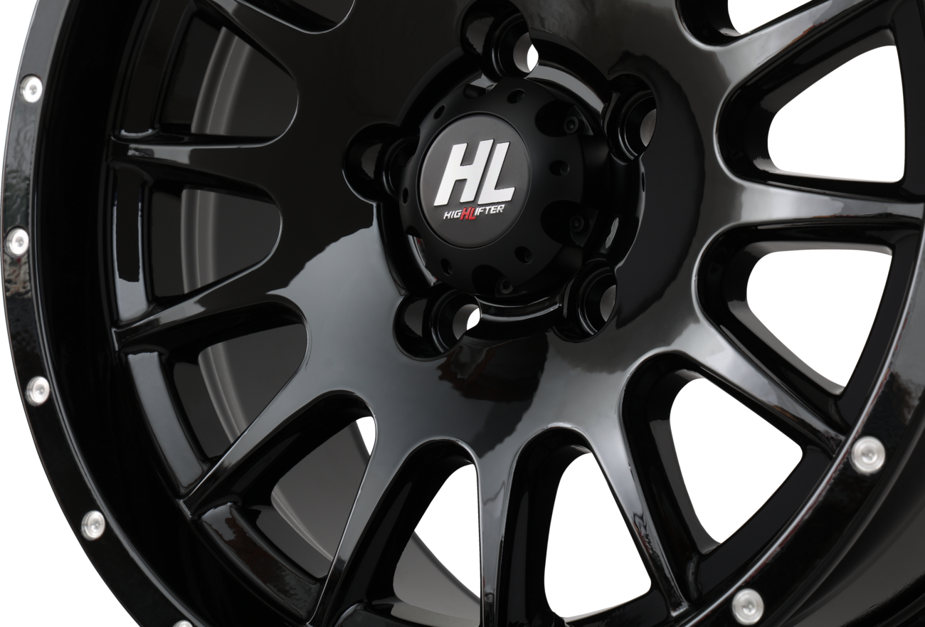 HIGH LIFTER Wheel - HL25 - Front/Rear - Black - 15x7 - 4/137 - 4+3 (+10 mm) 15HL25-1237
