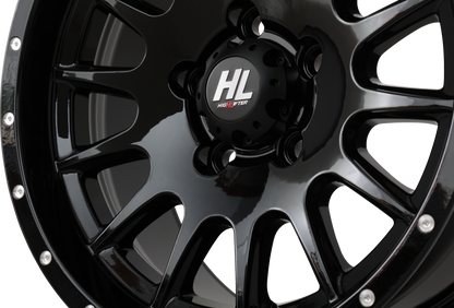 HIGH LIFTER Wheel - HL25 - Front/Rear - Black - 15x7 - 4/137 - 4+3 (+10 mm) 15HL25-1237