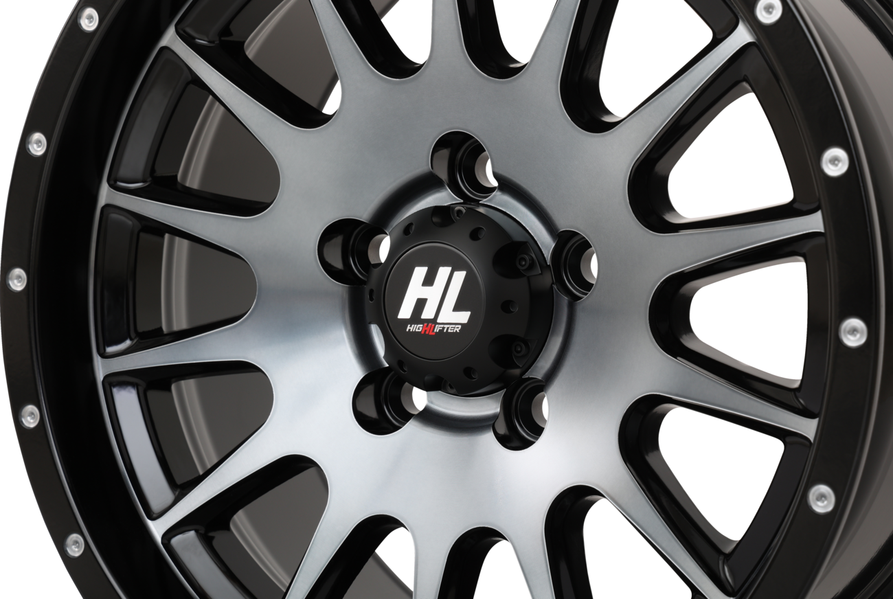 HIGH LIFTER Wheel - HL25 - Front/Rear - Dark Tint Gray - 15x7 - 4/156 - 4+3 (+10 mm) 15HL25-1656