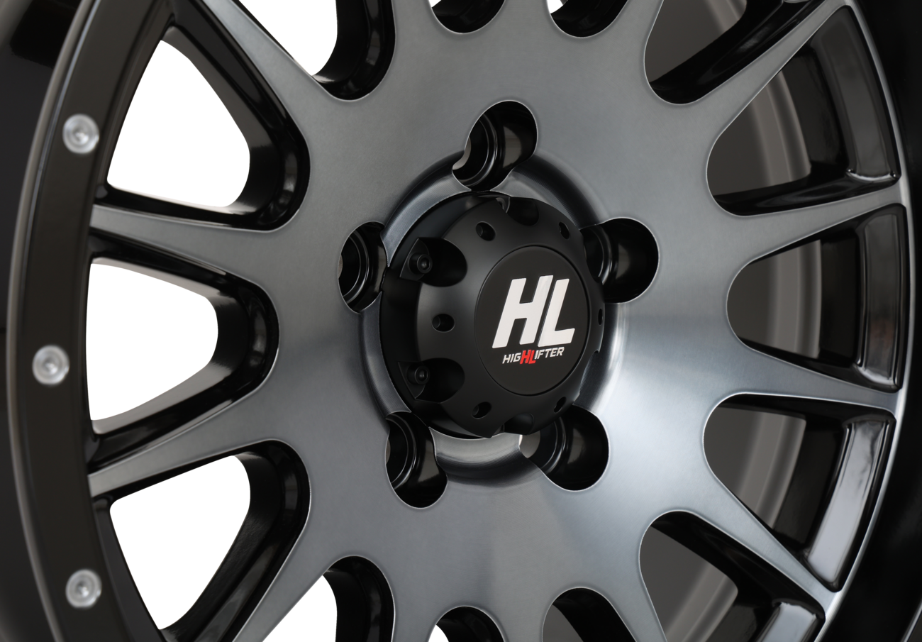HIGH LIFTER Wheel - HL25 - Front/Rear - Dark Tint Gray - 15x7 - 4/156 - 4+3 (+10 mm) 15HL25-1656