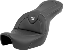 SADDLEMEN Roadsofa™ Carbon Fiber Seat - Carbon Fiber - without Backrest - FXD '06-'17 806-04-185