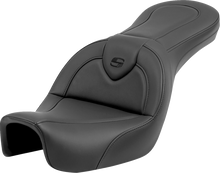 SADDLEMEN Roadsofa™ Seat - without Backrest - Black/Black Stitching - FXD '06-'17 806-04-187