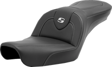 SADDLEMEN Roadsofa™ Carbon Fiber Seat - Carbon Fiber - without Backrest - FXD '96-'03 896-04-185
