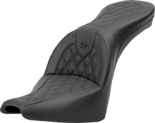 SADDLEMEN Roadsofa™ Seat - Lattice Stitch - without Backrest - FXBB/FXST '18-'24 818-30-182