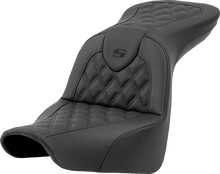 SADDLEMEN Roadsofa™ Seat - Lattice Stitch - without Backrest - FXLR/FLSB '18-'23 818-29-182