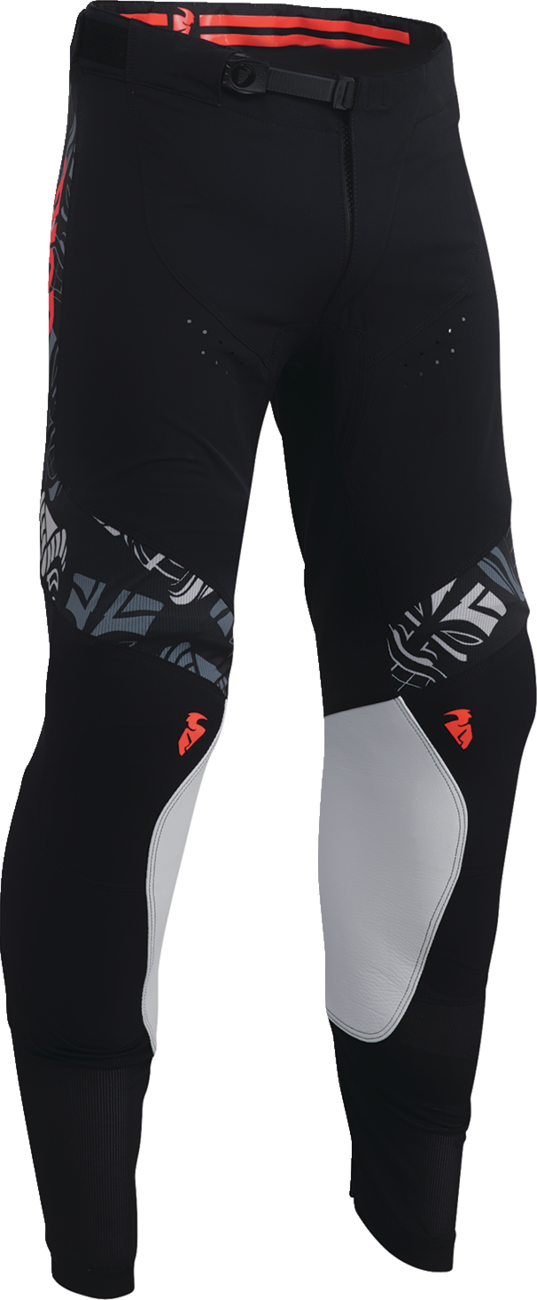 THOR Prime Aloha Pants - Black/Gray - US 34 2901-11387