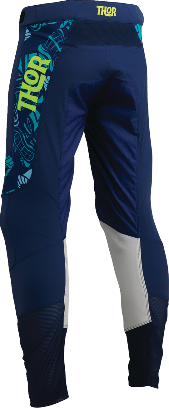 THOR Prime Aloha Pants - Navy/Aqua - US 33 2901-11396