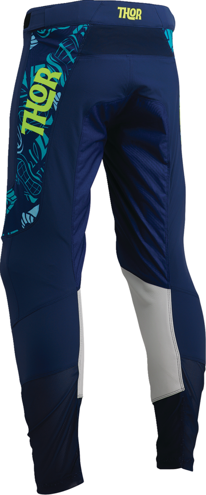 THOR Prime Aloha Pants - Navy/Aqua - US 36 2901-11398