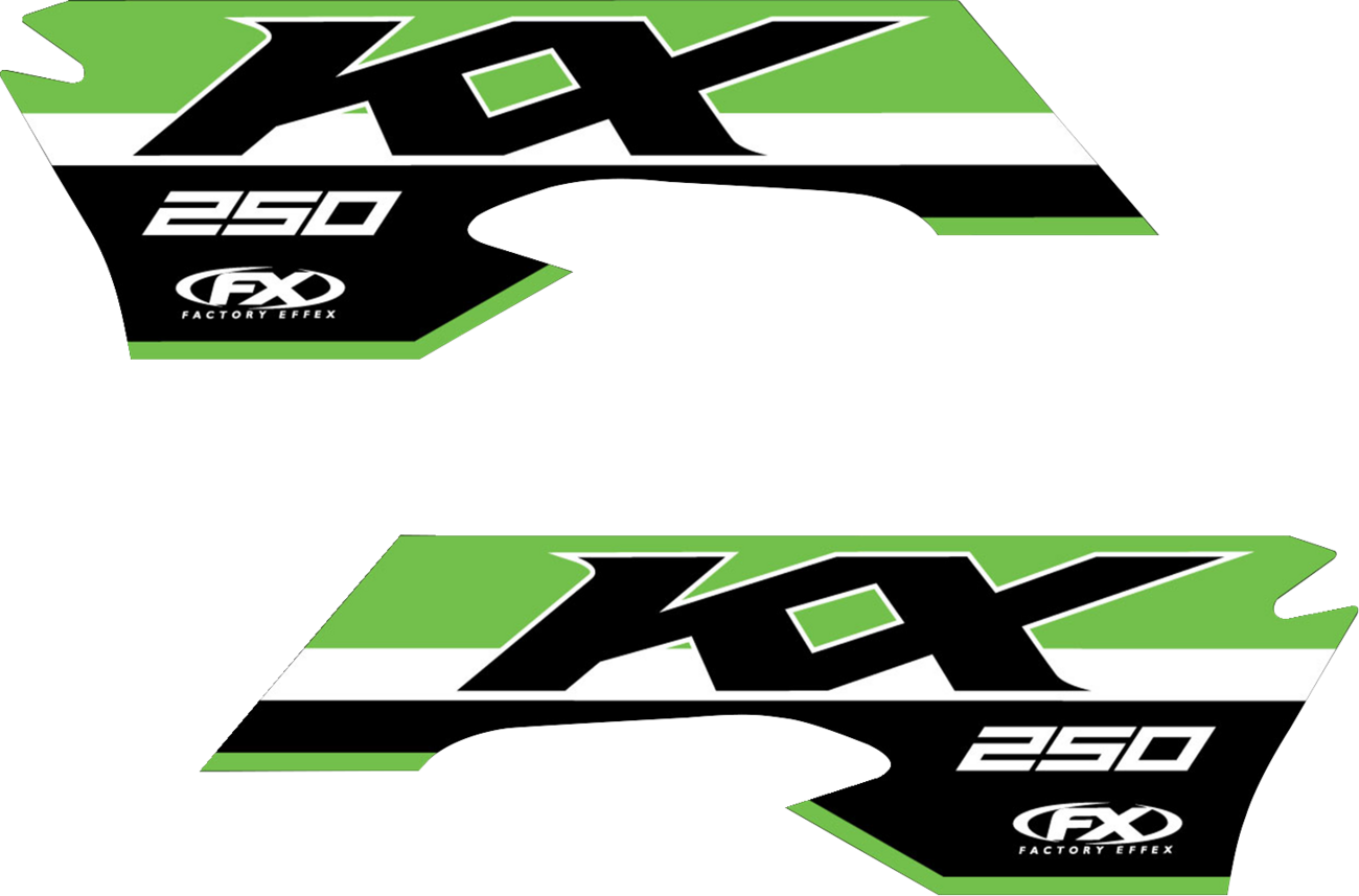 FACTORY EFFEX Graphic Kit - Tank/Shroud - '24 OEM - Kawasaki 27-05132