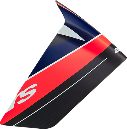 ALPINESTARS Supertech R10 Spoiler - Race - Team - Matte Black/Carbon Red Fluo/Blue 8953424-1383