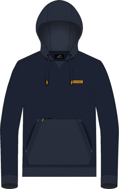 ALPINESTARS Rooted Pullover Hoodie - Dark Navy - Large 1214-51300-701-L